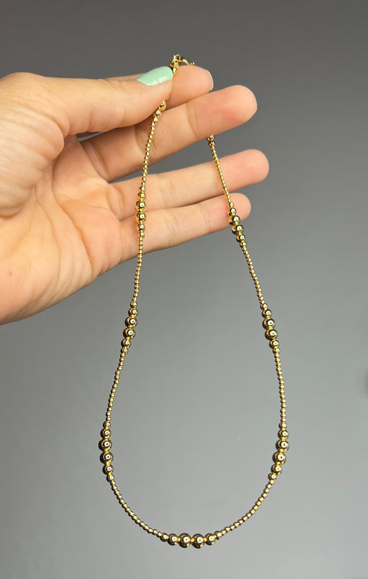 Gold Balin Necklace